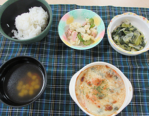 （↑）グラタン