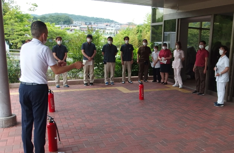 災害発生時の対応訓練